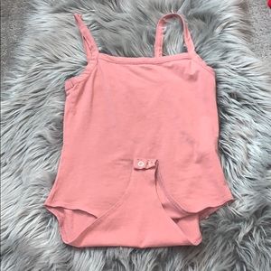 pink bodysuit